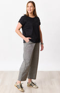 Kesari Pull-On Cargo Crop Pant - Grey