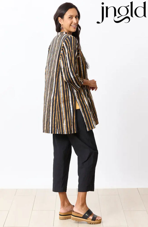 Akola Pull-On Tapered Leg Pant - Black